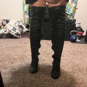 Thigh high boots